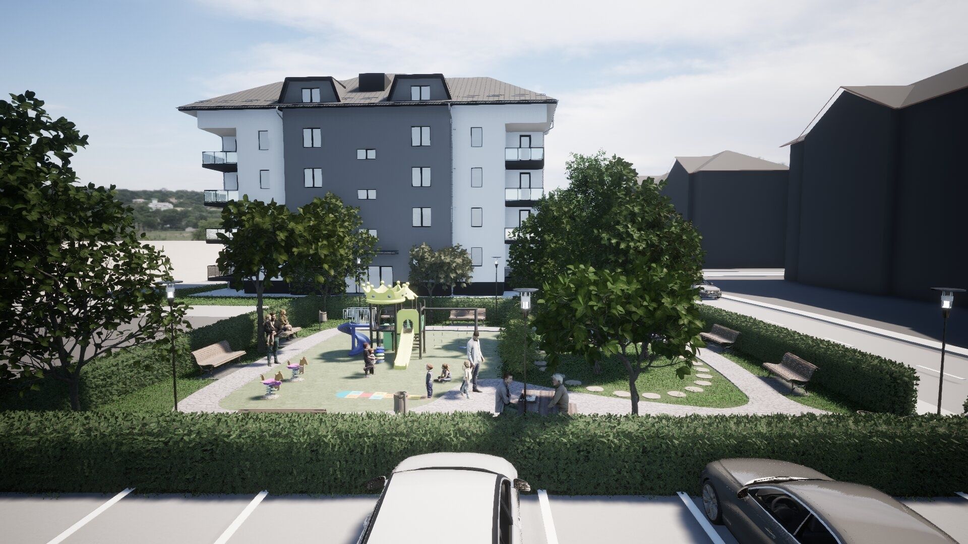 Apartament cu 2 Camere Decomandate, Lift, Încălzire in Pardoseală !