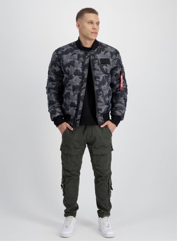 НОВО Alpha Industries MA-1 Puffer Bomber ОРИГИНАЛНО мъжко яке - M