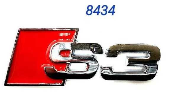 Емблема Ауди ЕС3 / Audi S3 - КОД НА ПРОДУКТА: 250662 / 8434