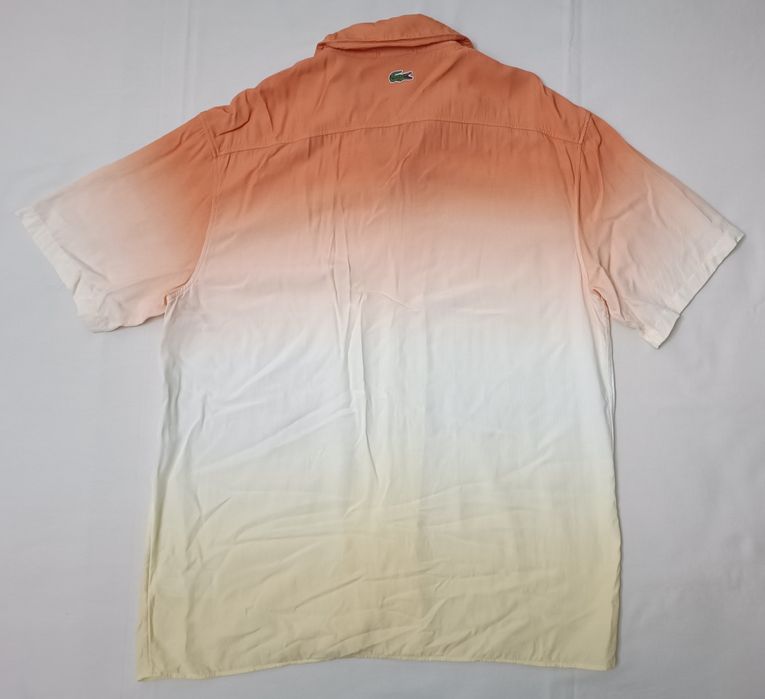 Lacoste Ombre Summer Woven Shirt оригинална риза M къс ръкав