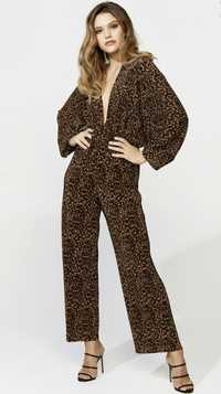 Salopeta Bardot Animal Print