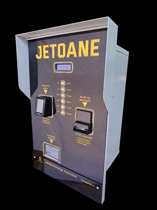 Distribuitor Jetoane Automat Jetoane Spalatorie Self Service