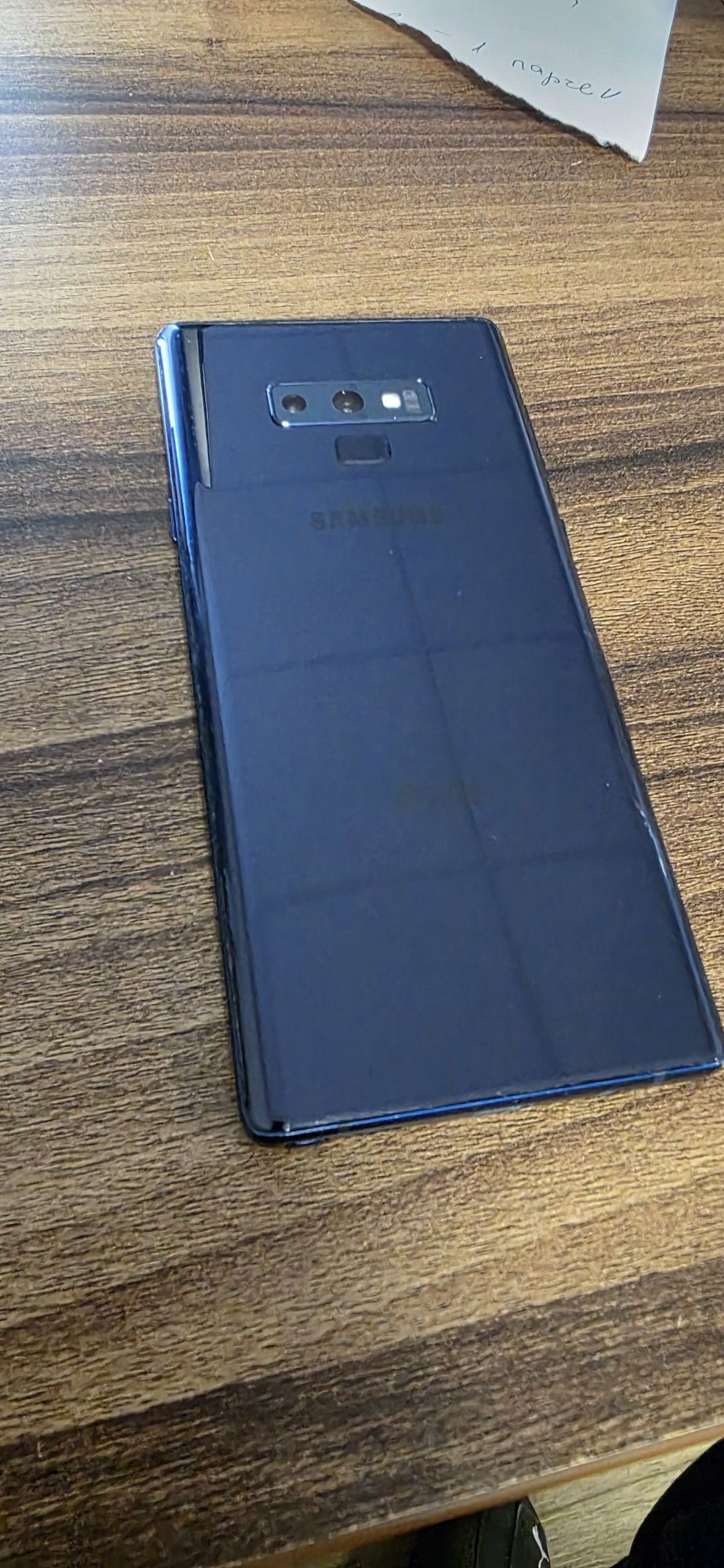 Samsung Note 9 blue