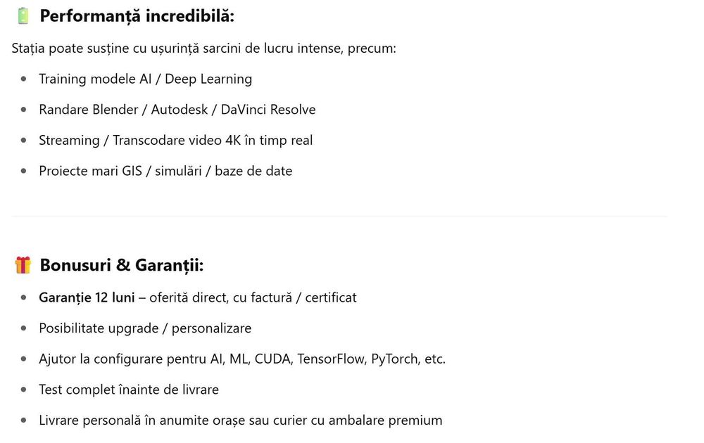 Lenovo Thinkstation P720 GOLD 2 x 20-Core (Statie procesare / grafica)