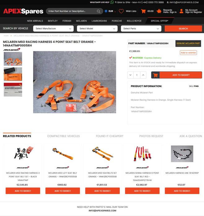 SABELT centuri racing motorsport nu sparco omp