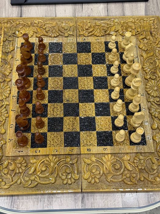 Шахмат ва нарда ручная работа