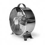 NEDIS Ventilator Retro de birou 250 mm 20W 2 viteze Metalic Crom 230V