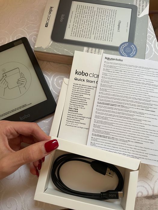 Електронен четец Kobo Clara BW – 6”, 16GB, черен