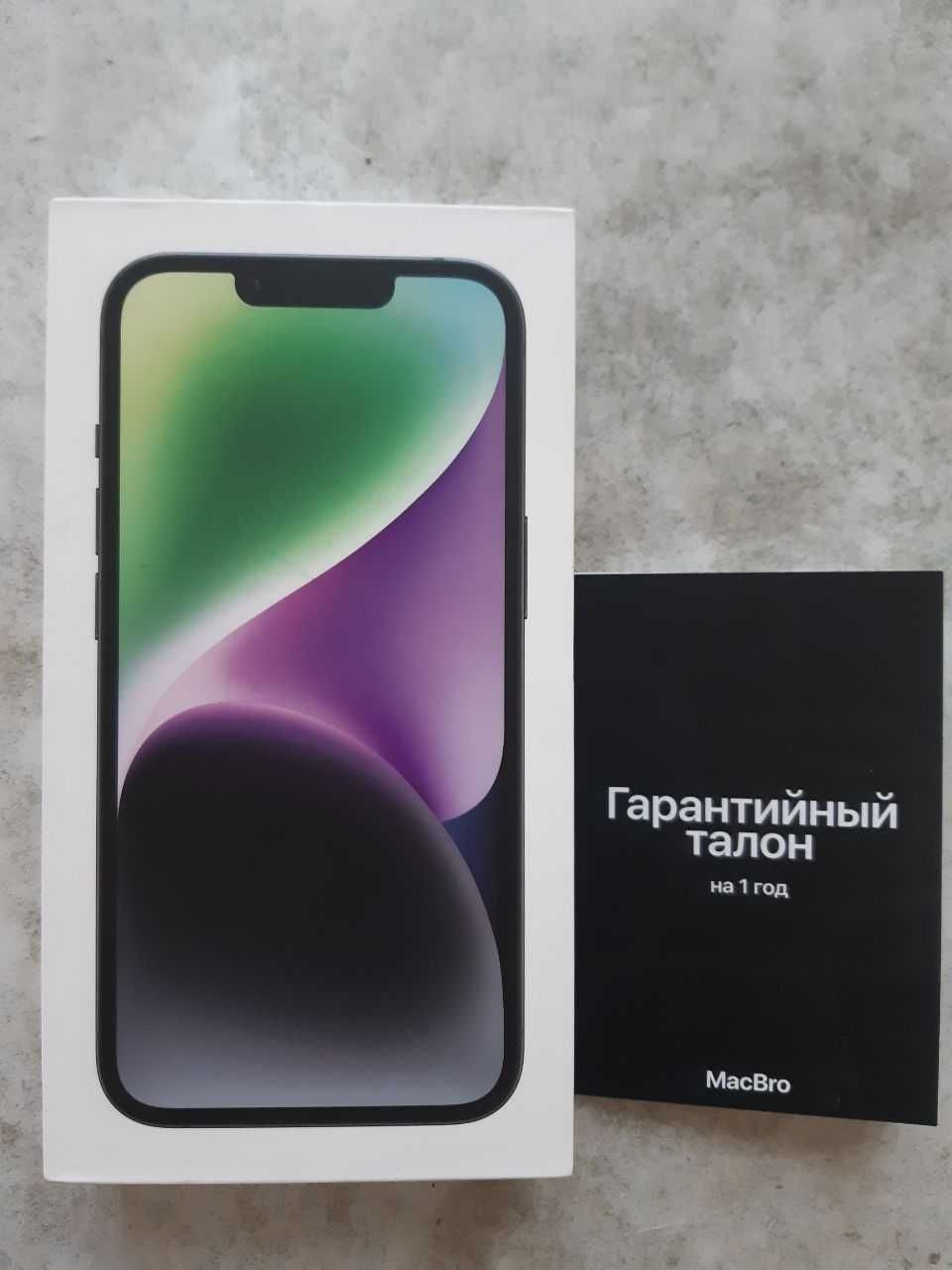 iphone 14, midnight, 128Gb, декабрь 2022 г. в.