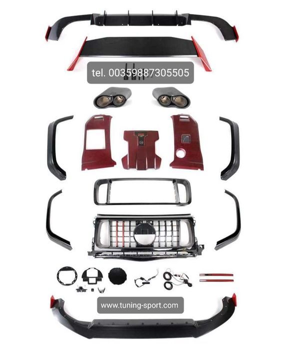 Bodykit , Бодикит Карбон спойлери Rocket 900 Mercedes G-class W464