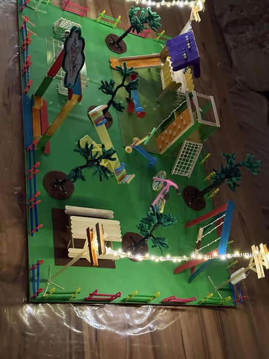 Продается макет детской площадки