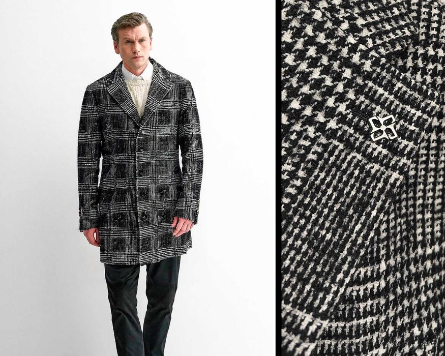 Tagliatore Оригинално мъжко луксозно палто размер 48/R  /  L