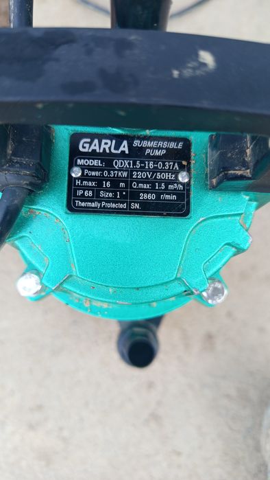 Су тартатын матор