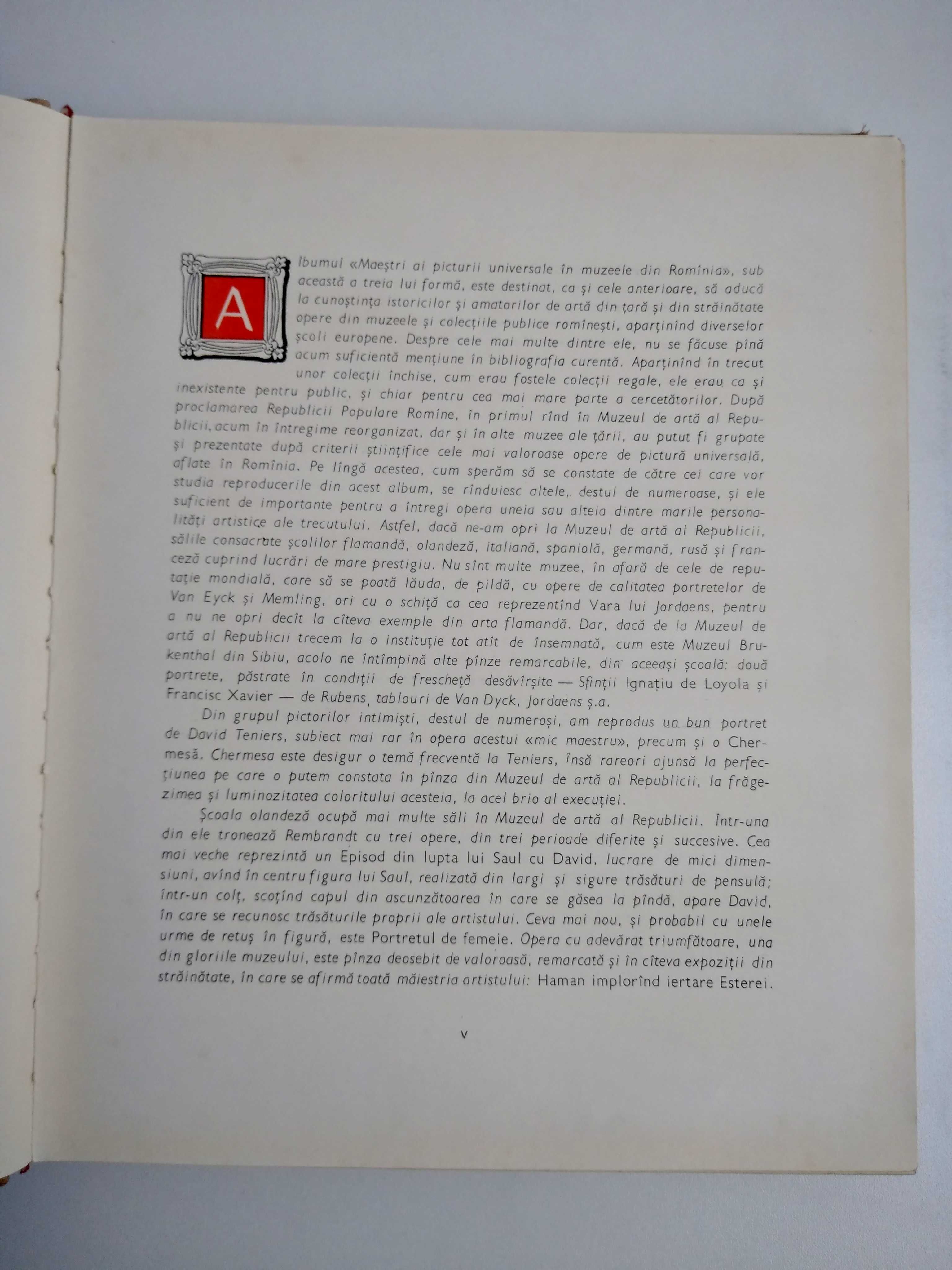 Album - Maestri ai picturii universale in muzeele din Romania