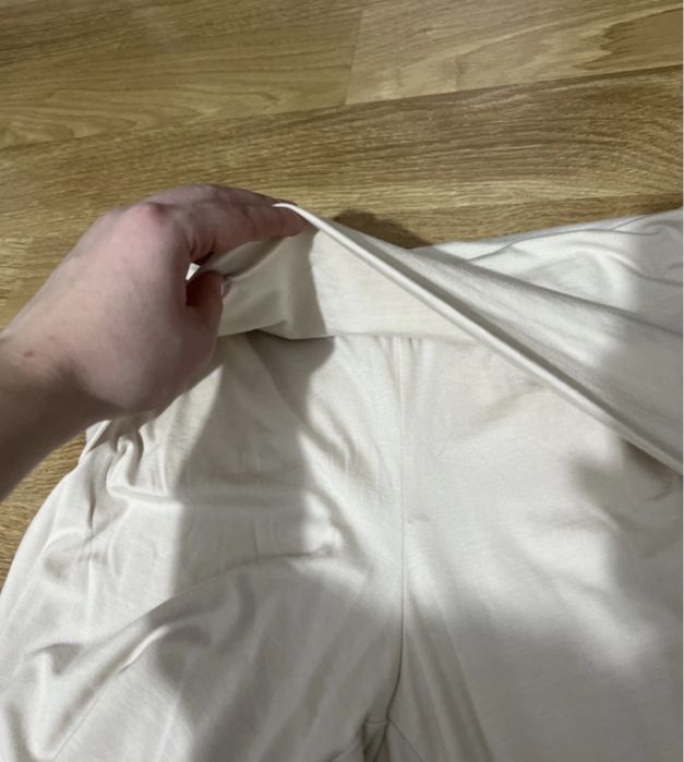 Pantaloni evazati, bej, H&M