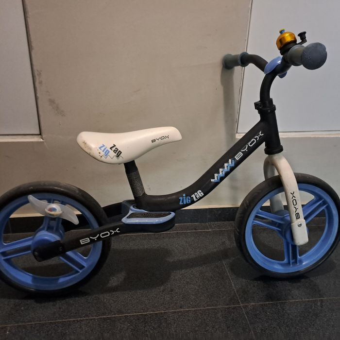 BYOX Баланс колело 12" ZIG ZAG (1-3 год) Синьо