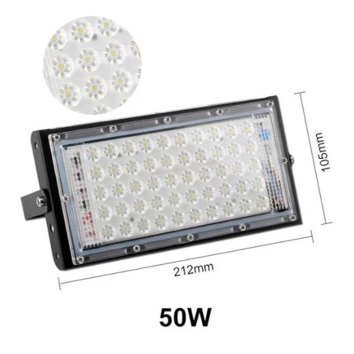LED прожектор 50W – мощно и икономично осветление с различни цветове