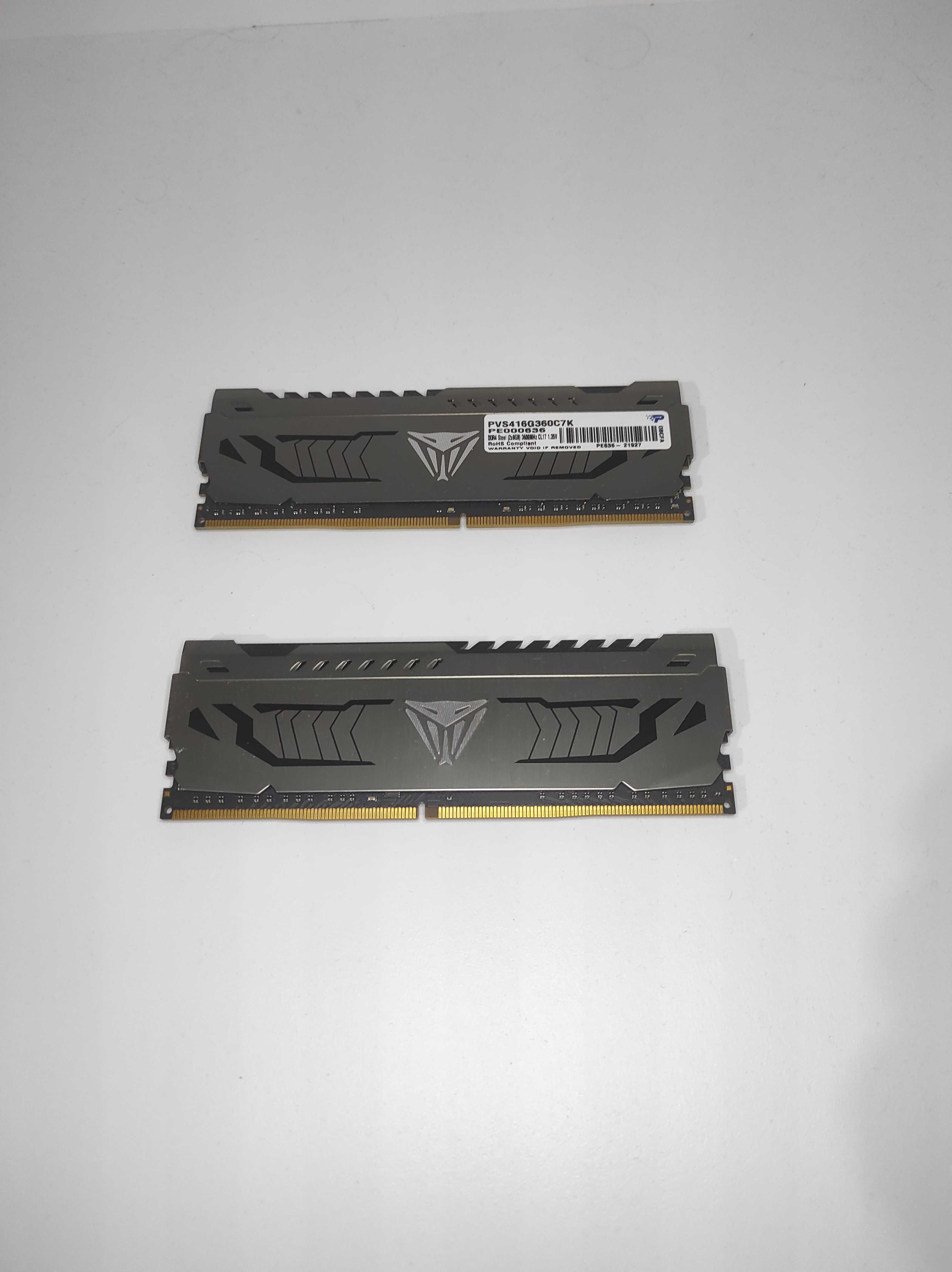 Оперативная память DDR4 2x8GB 3600MHz PVS416G360C8K Viper Steel