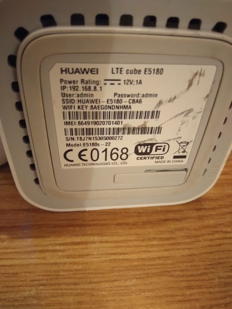 Router wifi  4g Huawei E5180