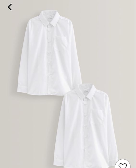 Продам рубашки 2 штуки новые Next