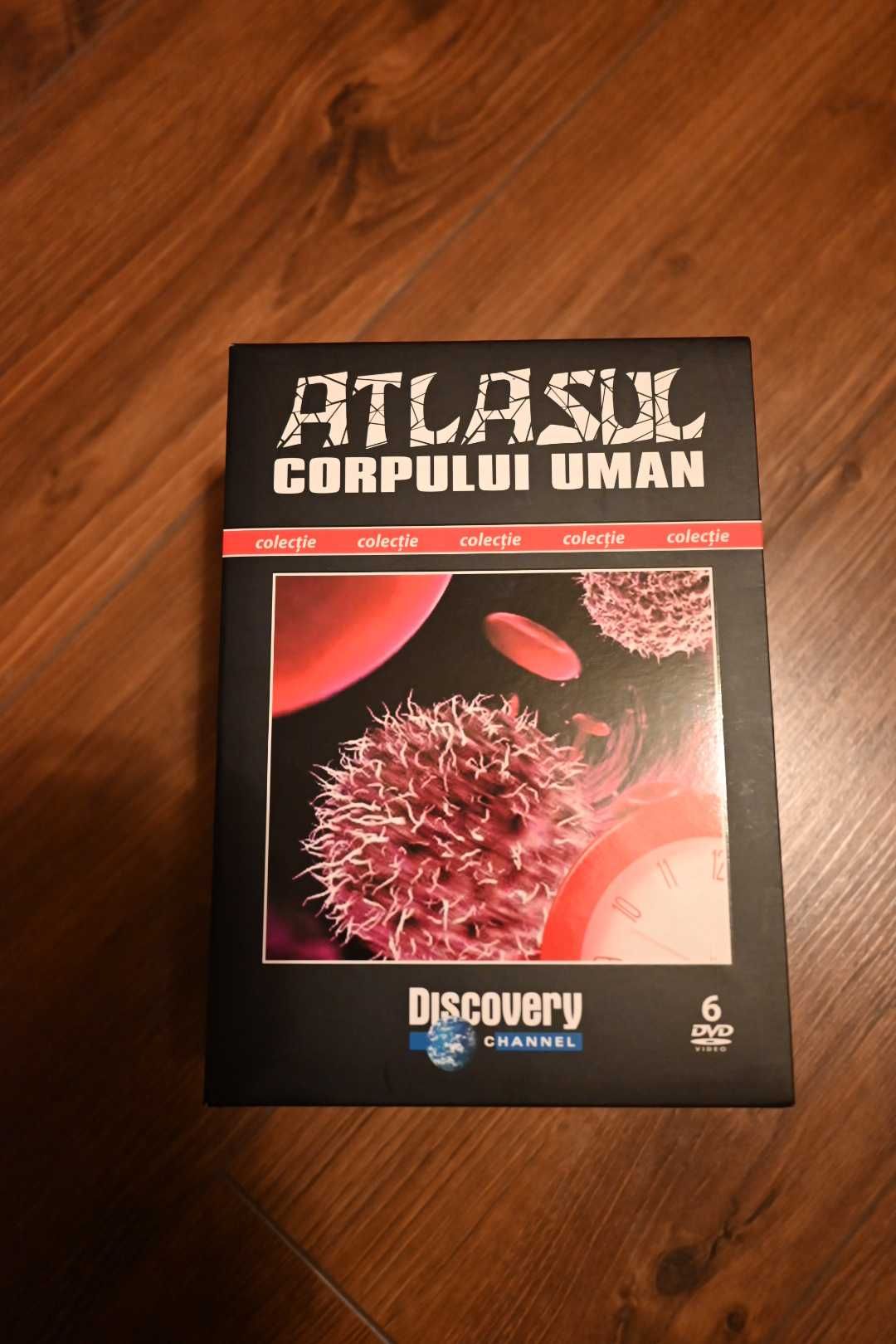 Colectie 6 DVD-uri Atlasul corpului uman - Discovery channel