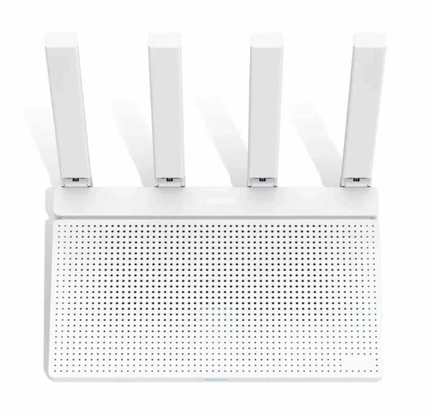Роутер WIFI Xiaomi AX3000T, белый. Роутер гигабитный двухдиапазонный