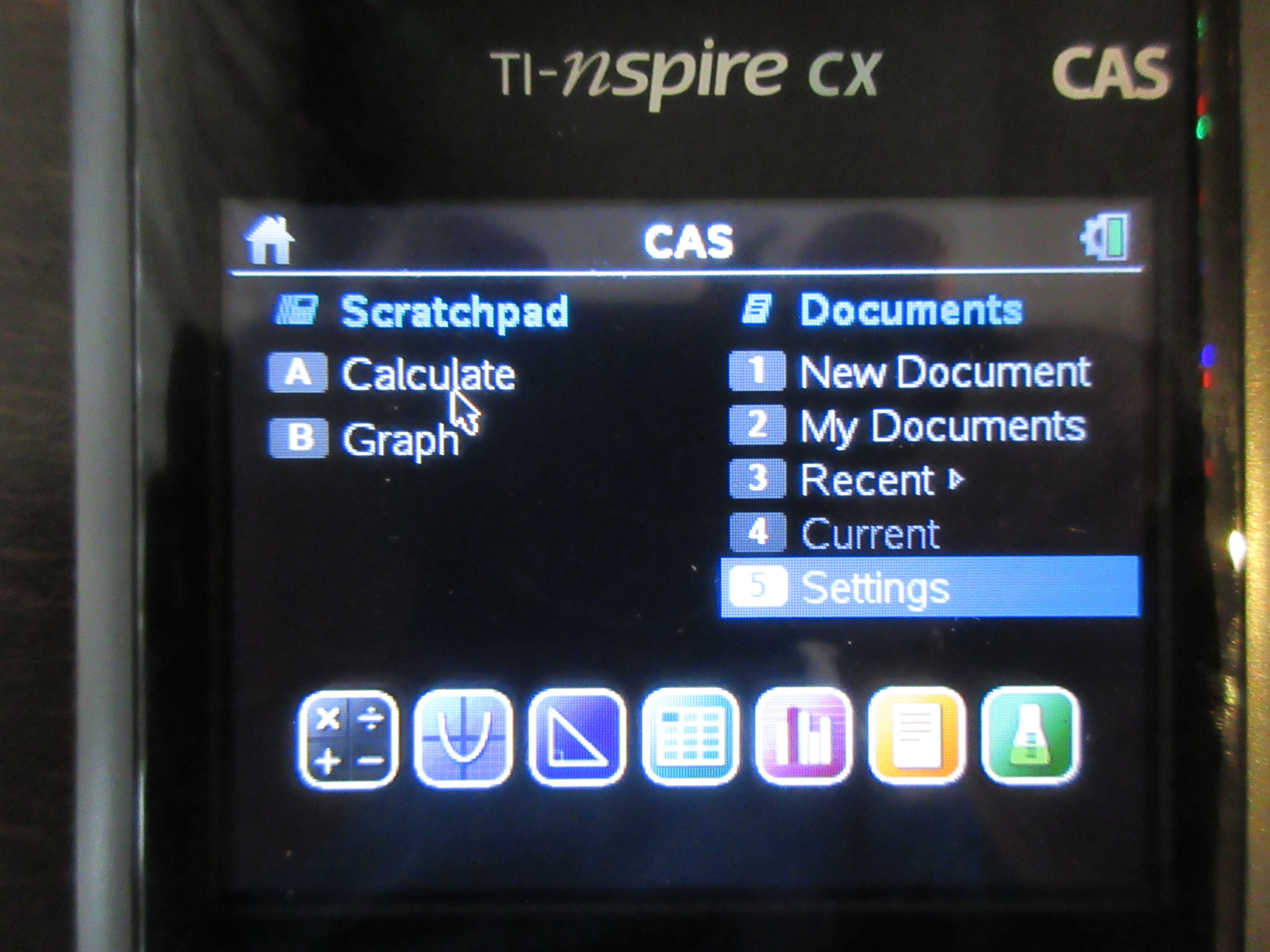 Калкулатор Texas Instruments TI-Nspire CX CAS