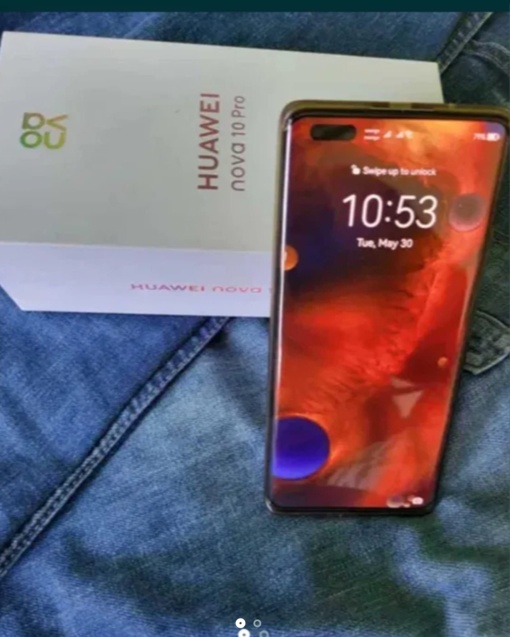 Huawei Nova 10 Pro dual-sim 256gb Silver baterie 99% full-Box factura