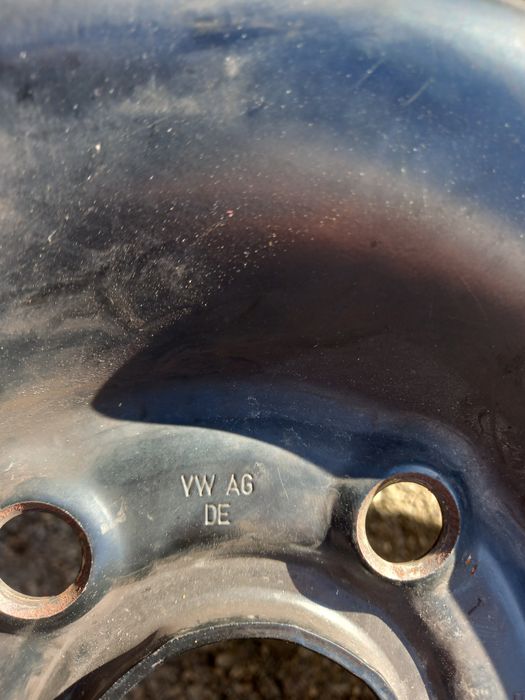 Vând jante R15 tablă Vw originale, Skoda sau Audi 5x112