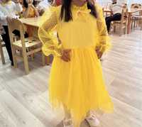 Продается желтое платье
