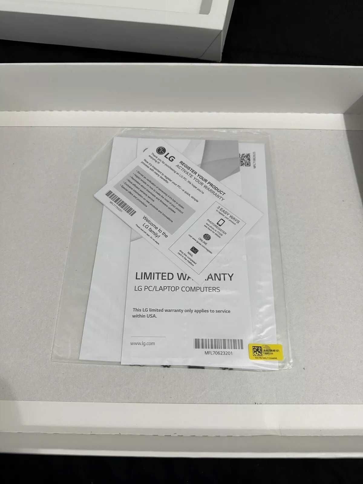 LG Gram 17 - чисто нов