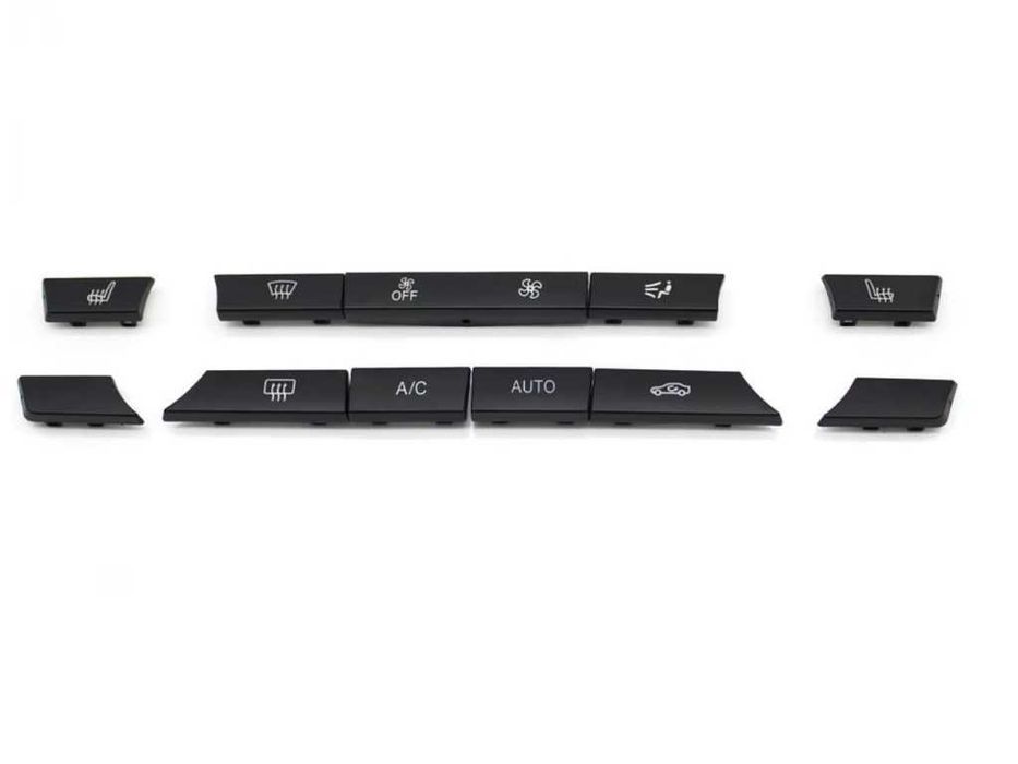 Комплект капачета за бутони на климатроник за BMW 5 F10,  F12, F01