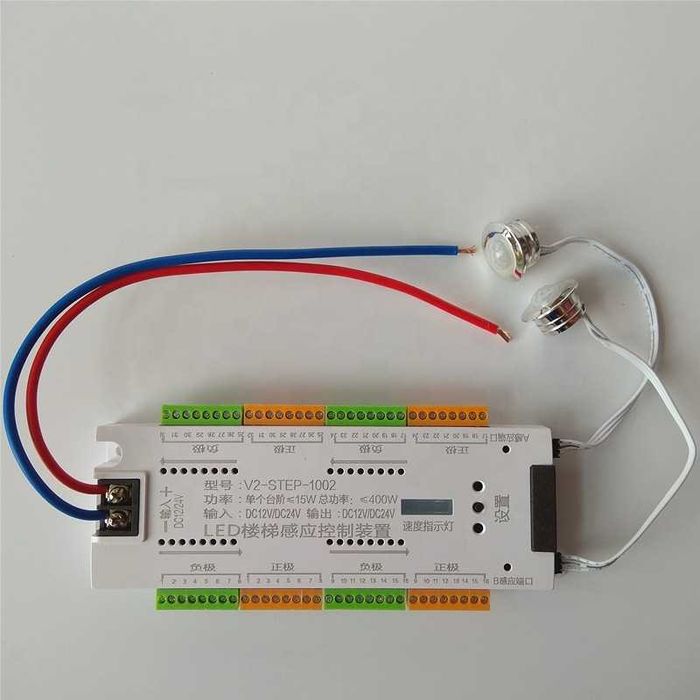 Kit led iluminat inteligent si dinamic trepte, scari. Kit complet.