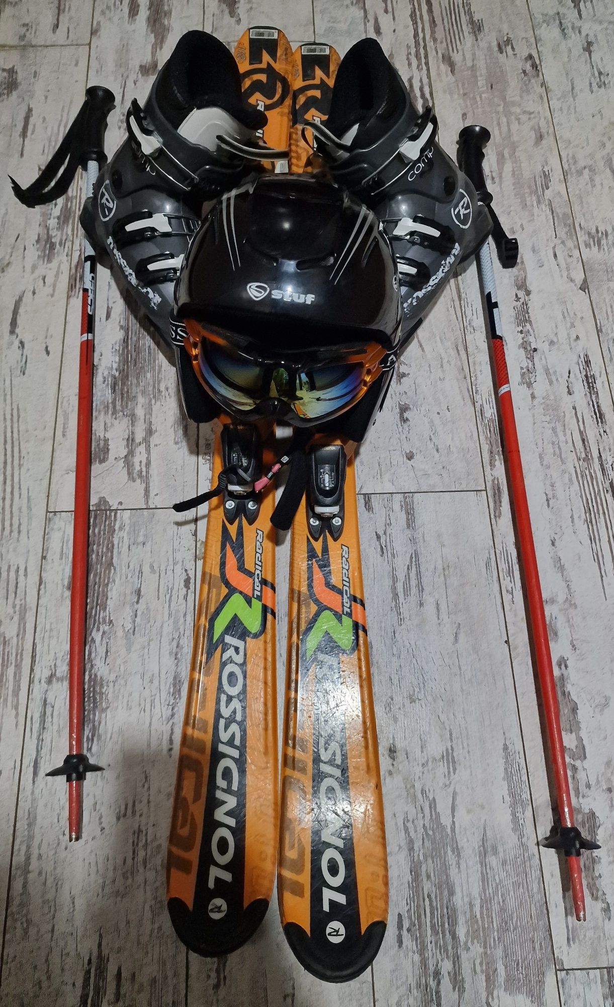2 бр детски ски комплекта