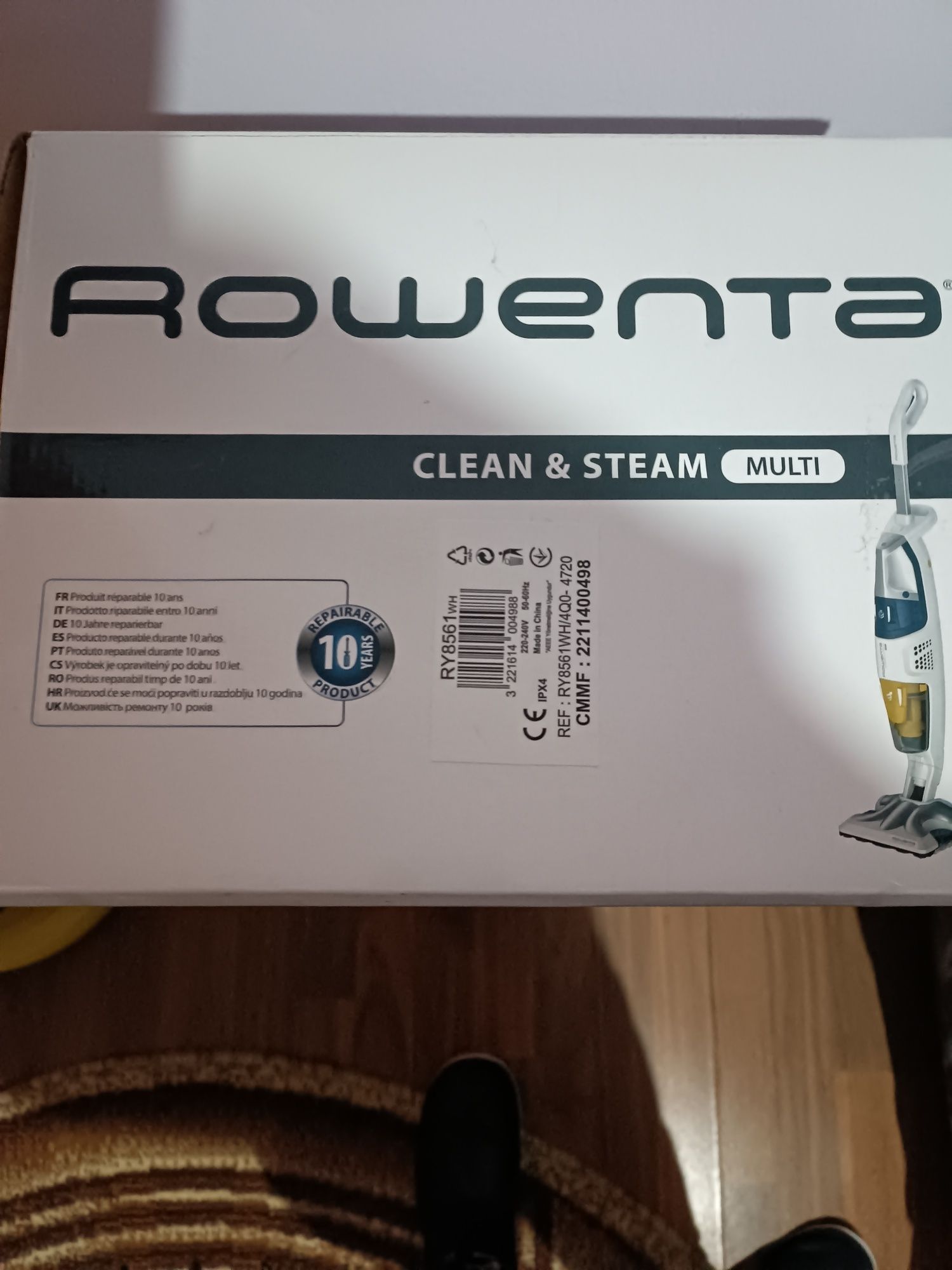 Rowenta 3в 1  clean&steam