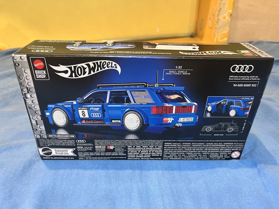 Audi RS2 Avant 94’ 1:32 HotWheels Lego Bricks Brick Shop конструктор