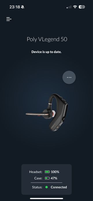 Poly / Plantronics Voyager Legend 50-М UC - Безжична слушалка + кейс