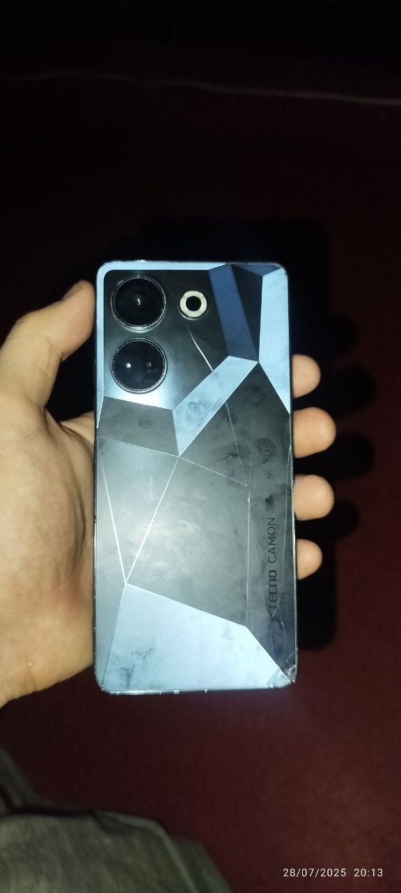 Tecno camon 20pro telefon game