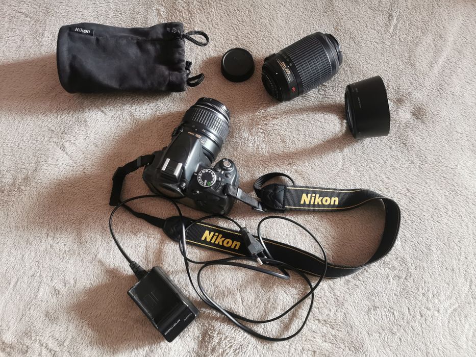 Nikon D3100 + obiective