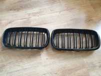 Grile nari duble Bmw X5 f15,X6 f16 negru lucios