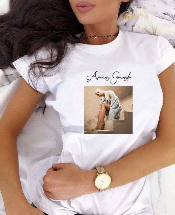 Дамски блузи и тениски ARIANA GRANDE / АРИАНА Гранде! Или с ТВОЯ идея!