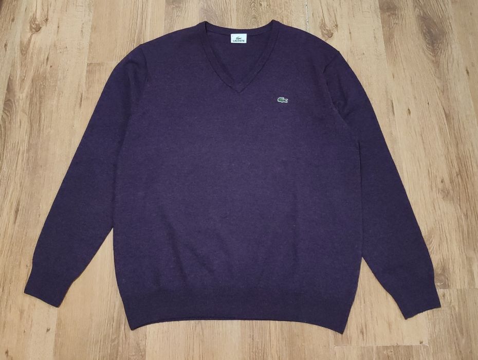 Pulover Lacoste din lână mărimea XL