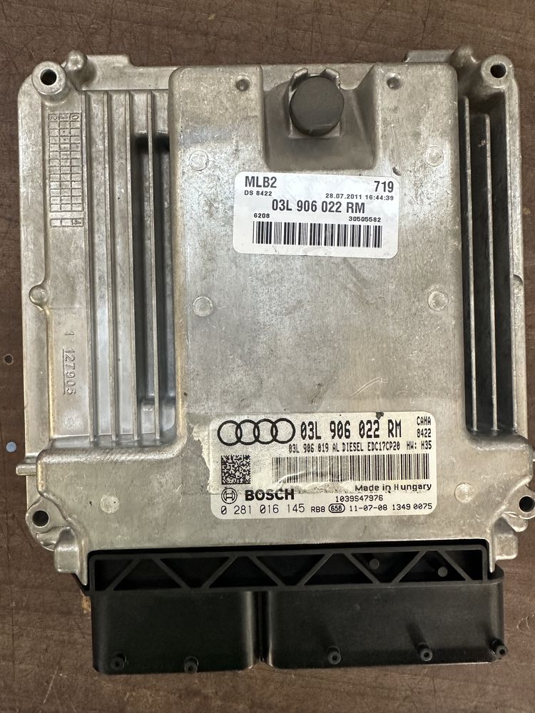 Ecu motor audi a4 b8 a5 a6 q5 2.0tdi 170cp caha 03L906022RM