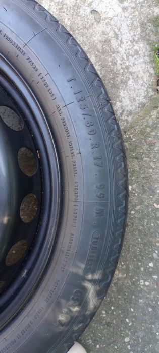 Vând roata de rezerva slim R17 Mercedes W207 E Coupe