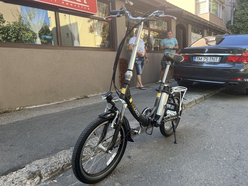 bicicleta electrică pliabilă top pedo