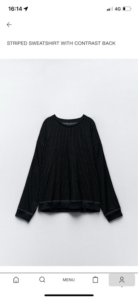 ZARA Bluza contrastanta editie limitata masura M
