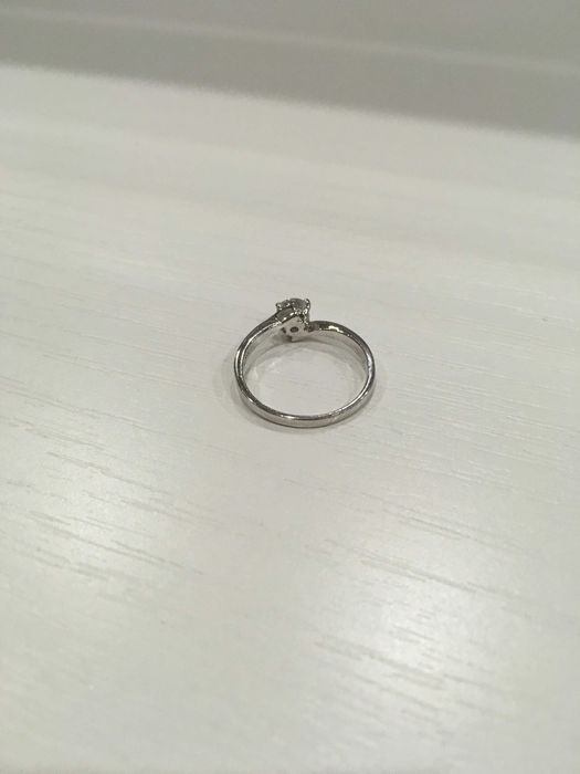 Пръстен сребро тип годежен
