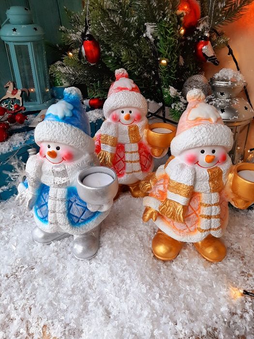 Новогодний декор  , подсвечники