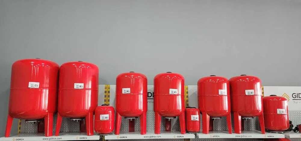 Расширительный бак для отопления от Leo и Gidrox