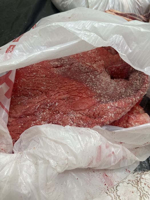 Свежие печень и легкие конины, подойдет для сбоак